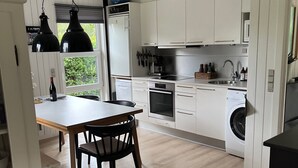Private kitchen - Cozy, renovated holiday home. (Esbjerg)
