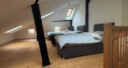 Large family duplex 100m from the station