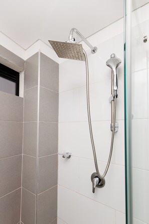 Towels, soap, toilet paper