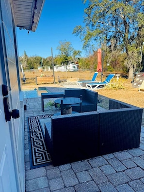 Terrace/patio - Charming Private Suite Near Scenic Trails (Clermont)