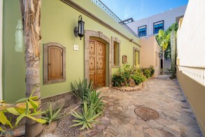 Exterior detail - Welcome to Casa Verde, a brand-new, beautifully remodeled one-bedroom home. (Loreto)