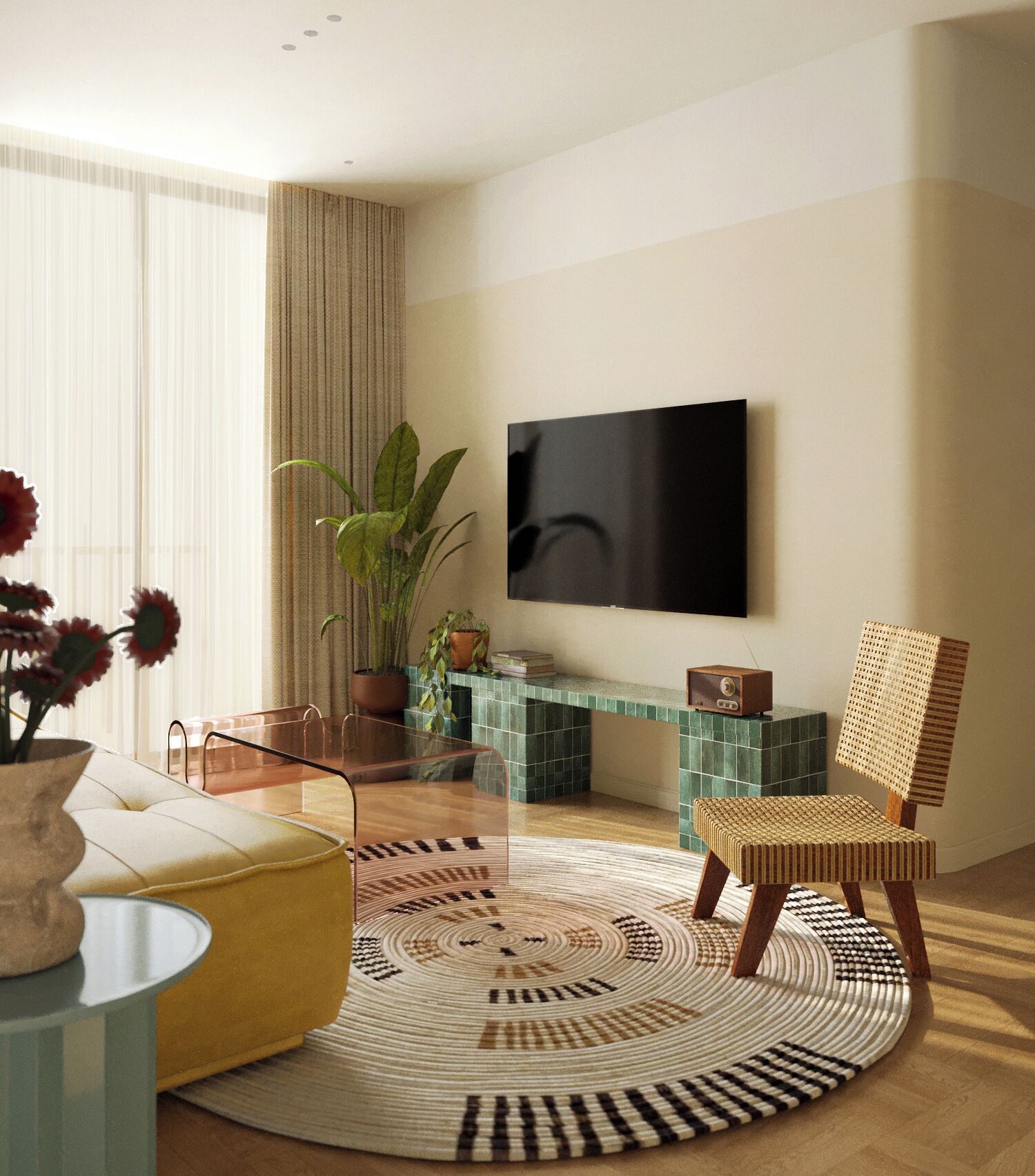 Free minibar, in-room safe, individually decorated