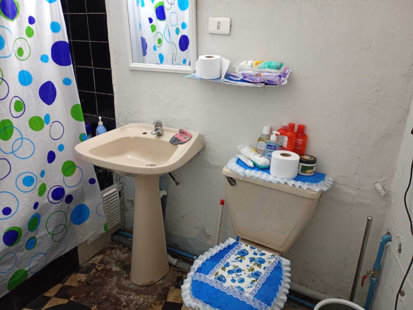 Towels, soap, toilet paper