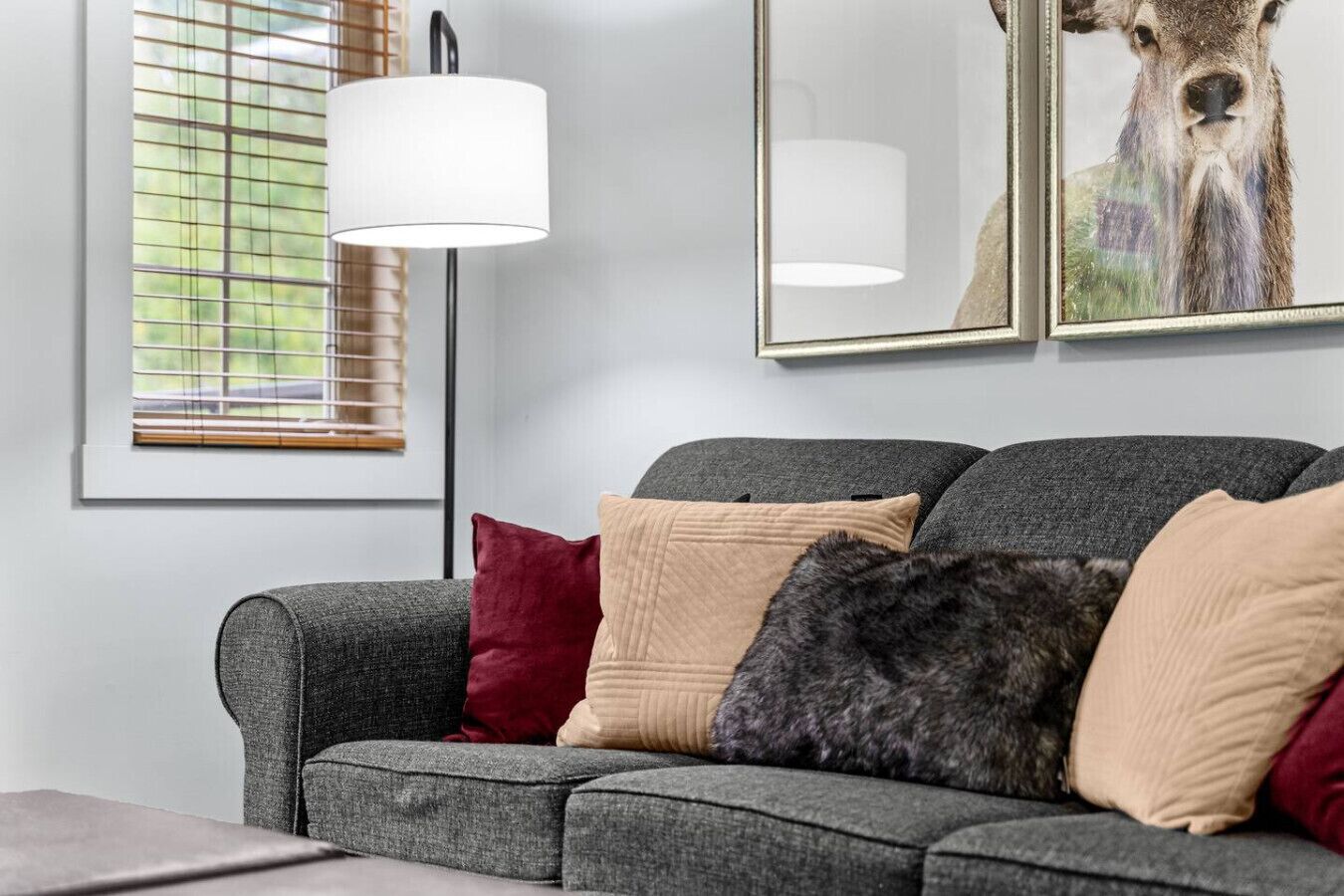 Sofa bed.