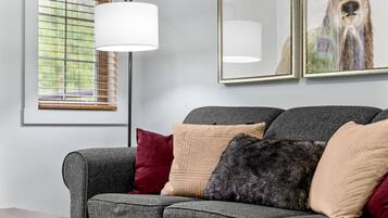 Sofa bed.