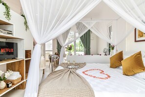 2 bedrooms, iron/ironing board, WiFi, bed sheets - Hayam Villas Private Pool Beach Breakfast (Jambiani)