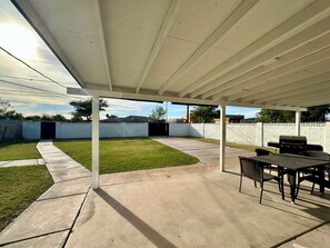 Outdoor dining