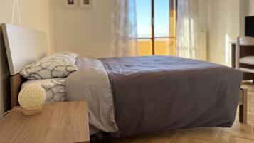 Desk, iron/ironing board, travel crib, free WiFi