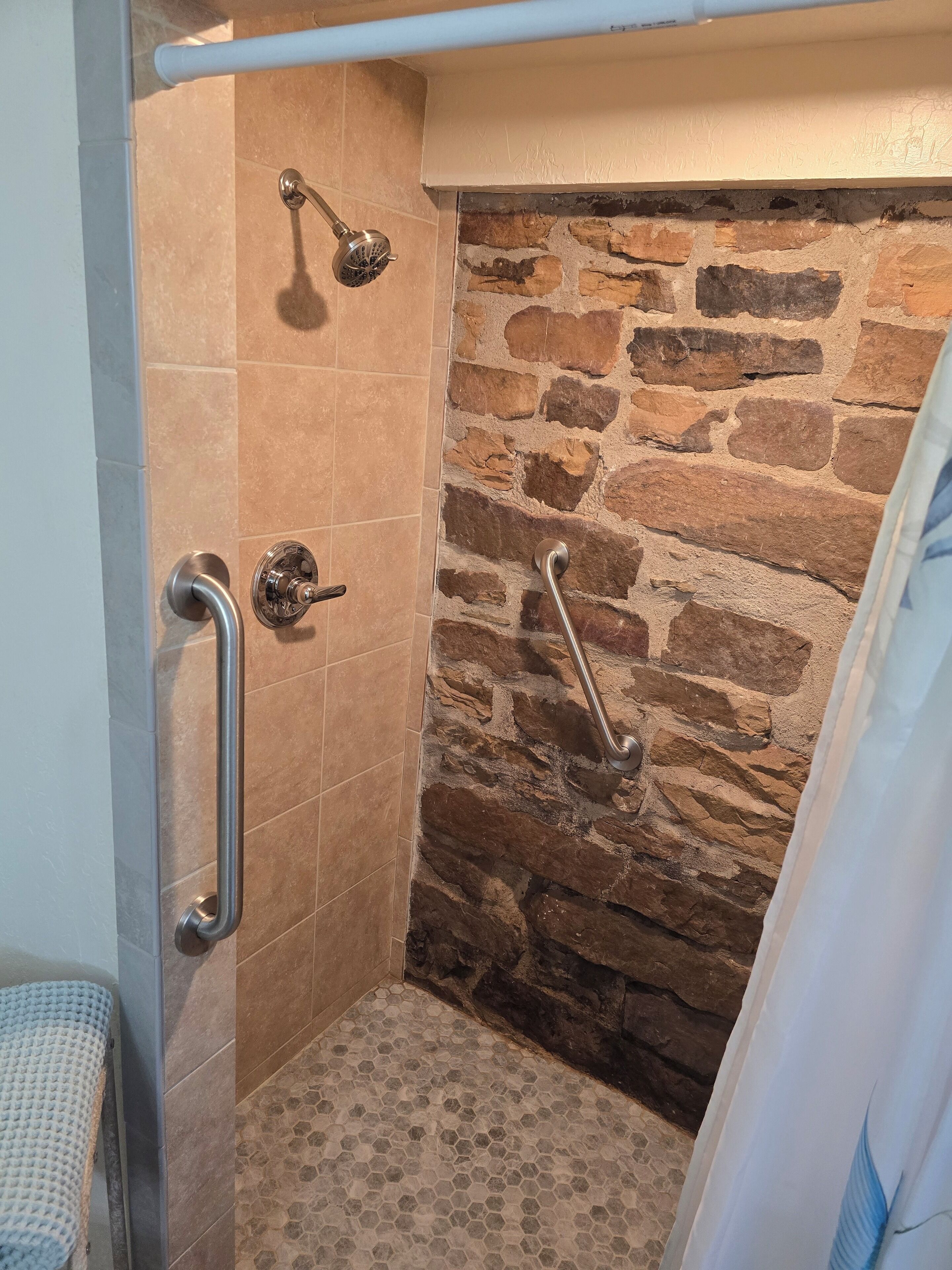 Towels, soap, toilet paper