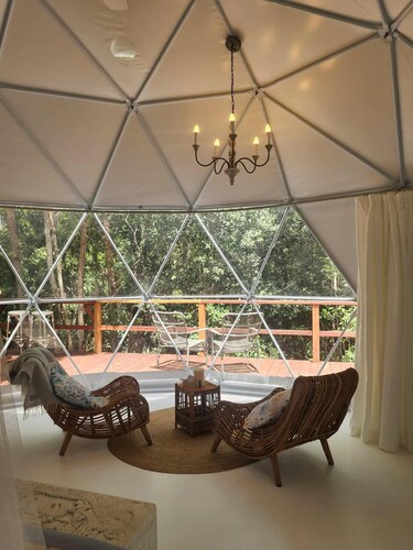 Solara Dome Off Grid Luxury and Stillness at Shanlyn Farm