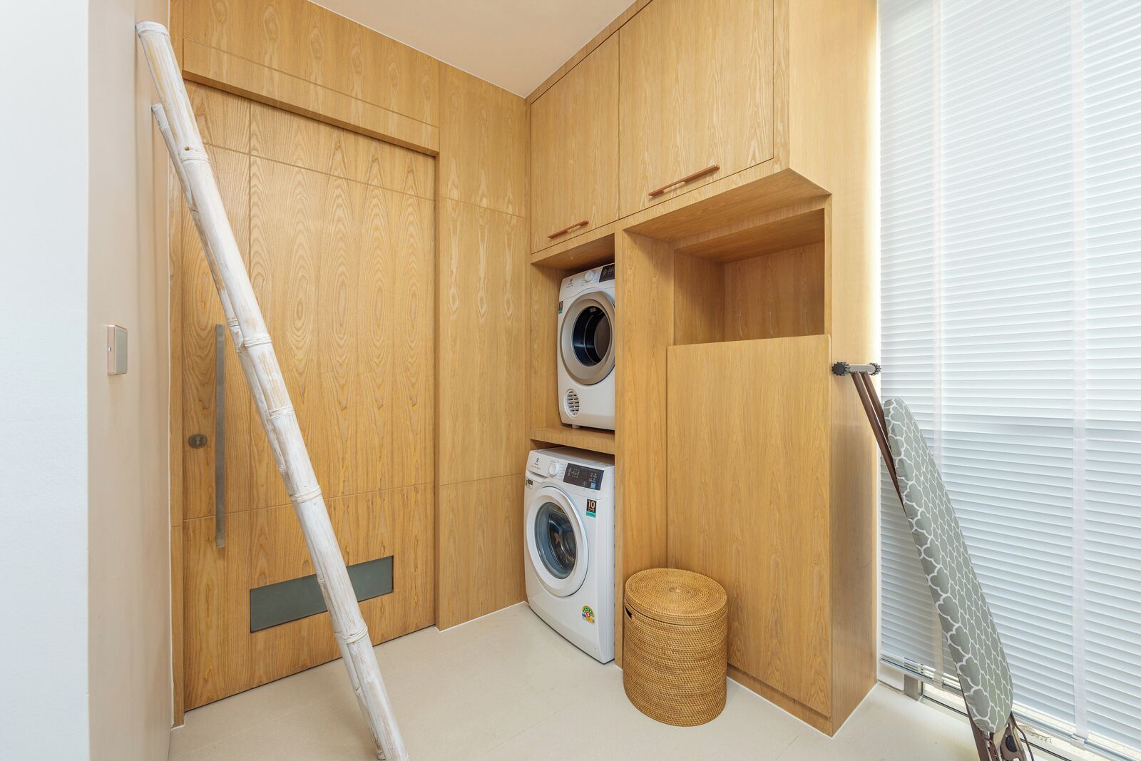 Villa Deluxe, 3 chambres, piscine privée, vue piscine | Blanchisserie