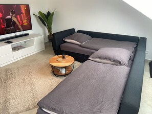 WiFi, bed sheets - Modern apartment with 3 separate bedrooms (Haiger)