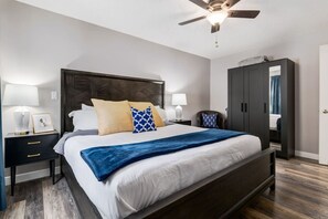 2 quartos, ferros/tábuas de passar roupa, Wi-Fi de cortesia