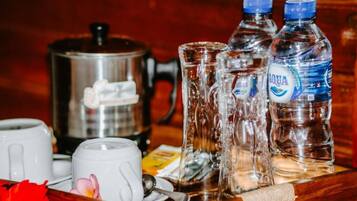 Chambre Double, vue jardin | Repas et boissons