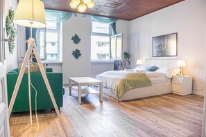 Basic-Apartment | Bügeleisen/Bügelbrett, kostenloses WLAN