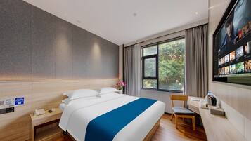 Habitació doble executiva, vistes a la ciutat | Espai de treball apte per a portàtils i wifi gratuïta