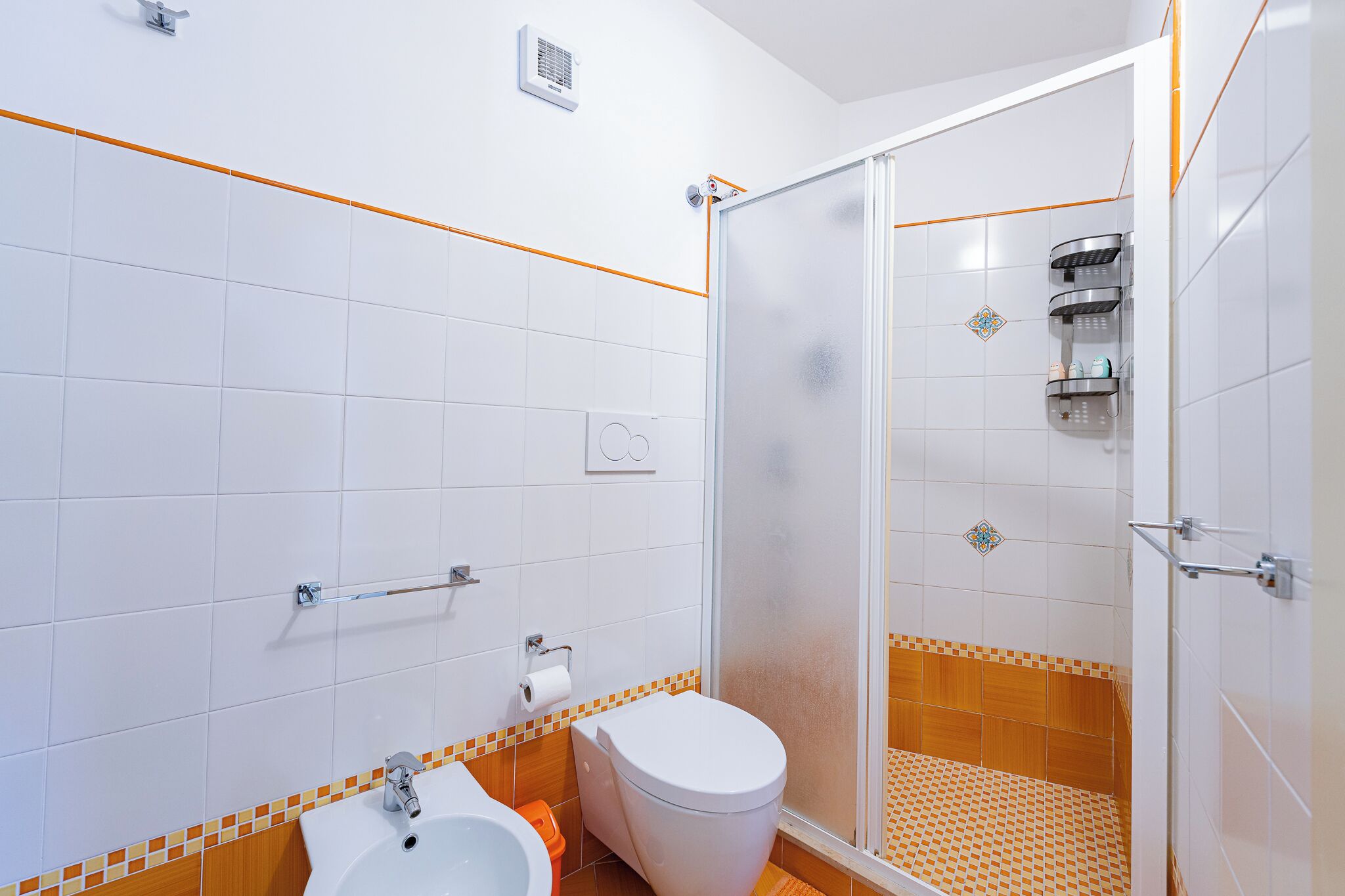 Casa, 2 camere da letto, aria condizionata, vista valle | Bagno | Doccia, soffione a pioggia, set di cortesia gratuito, asciugacapelli