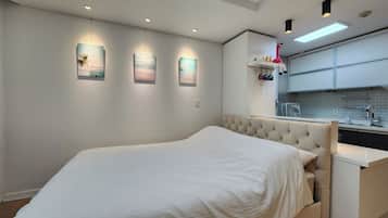 1 chambre, fer et planche à repasser, Wi-Fi