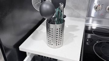 Talo, 1 makuuhuone, patio | Yksityinen keittiö