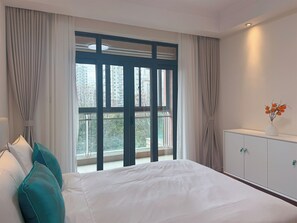 Appartamento Superior, 3 camere da letto, non fumatori, vista città | Wi-Fi gratuito