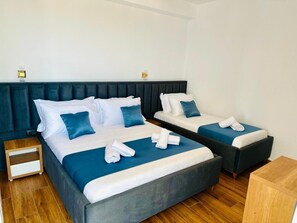 Superior Triple Room, Balcony, Sea View | In-room safe, soundproofing, free WiFi - ILLYRIAN Hotel Ksamil (Ksamil)