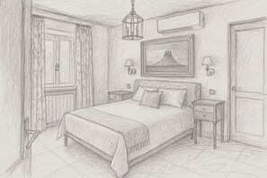 8 quartos, ferros/tábuas de passar roupa, Wi-Fi, roupa de cama