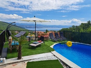 Apartment, 4 Bedrooms, Private Pool, Garden View | Pool - Luxury Apartment in Beautiful Villa Emily With Amazing Sea View and Private Pool (Opatija)