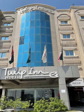 Overnatningsstedets facade