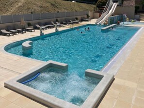 Pool - Family Mobile Home - Relaxing Terrace (Peyreleau)