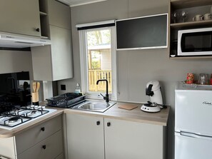 Microwave, toaster - Mobile Home with Terrace, Ideal for 4 (Arvert)