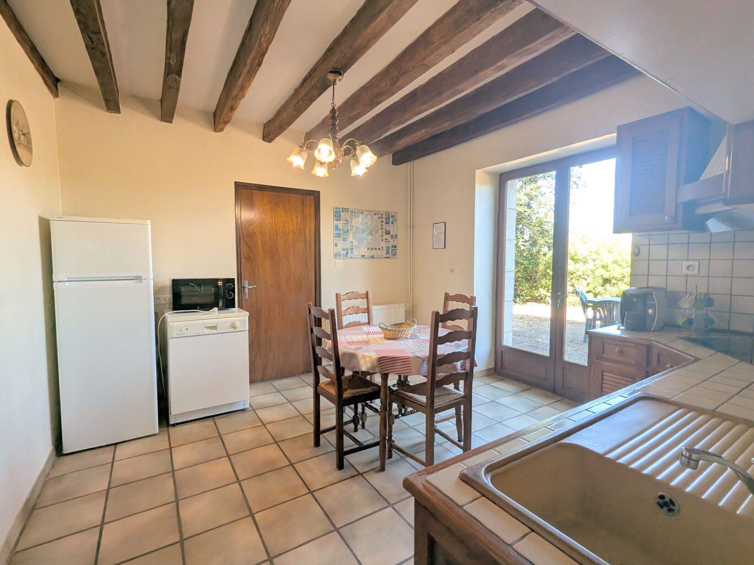 Refrigerador, microondas y lavavajillas 