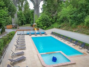 Pool - Spacious mobile home for 8 with terrace (Lavilledieu)