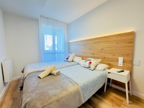 1 bedroom, bed sheets - Modern Studio in Candanchú, 4 ppl, 2 beds (Aisa-Candanchú)