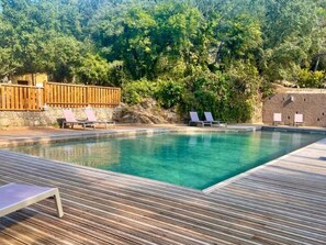 Pool - Comfort Bungalow 5 Pers with Terrace (Sartène)