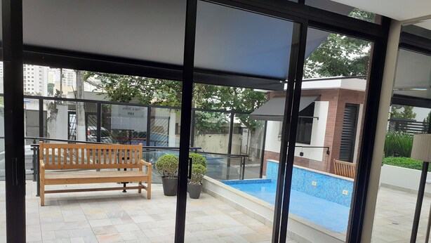 Interior - New studio apartment in Vila Nova with parking space, 2 rooms, next to Ibirapuera/Faria Lima. (São Paulo)