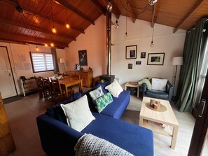 House | Living room - Cozy Chalet for 6 People (Rendeux)