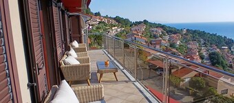 Apartment with fantastic views in Rabac within walking distance of the beach center