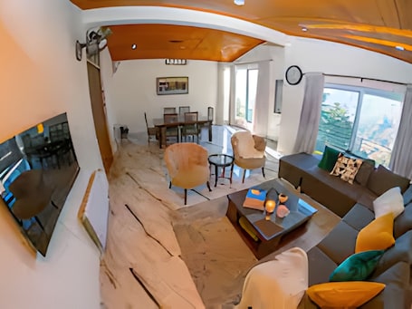 Cottage | Living area. Scenic 2BR Mountain Cottage