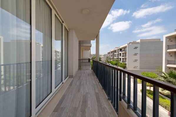 Apartment, Balcony, Garden View | Property grounds - PyramidsHills Near Grand Egyptian Museum (Giza)