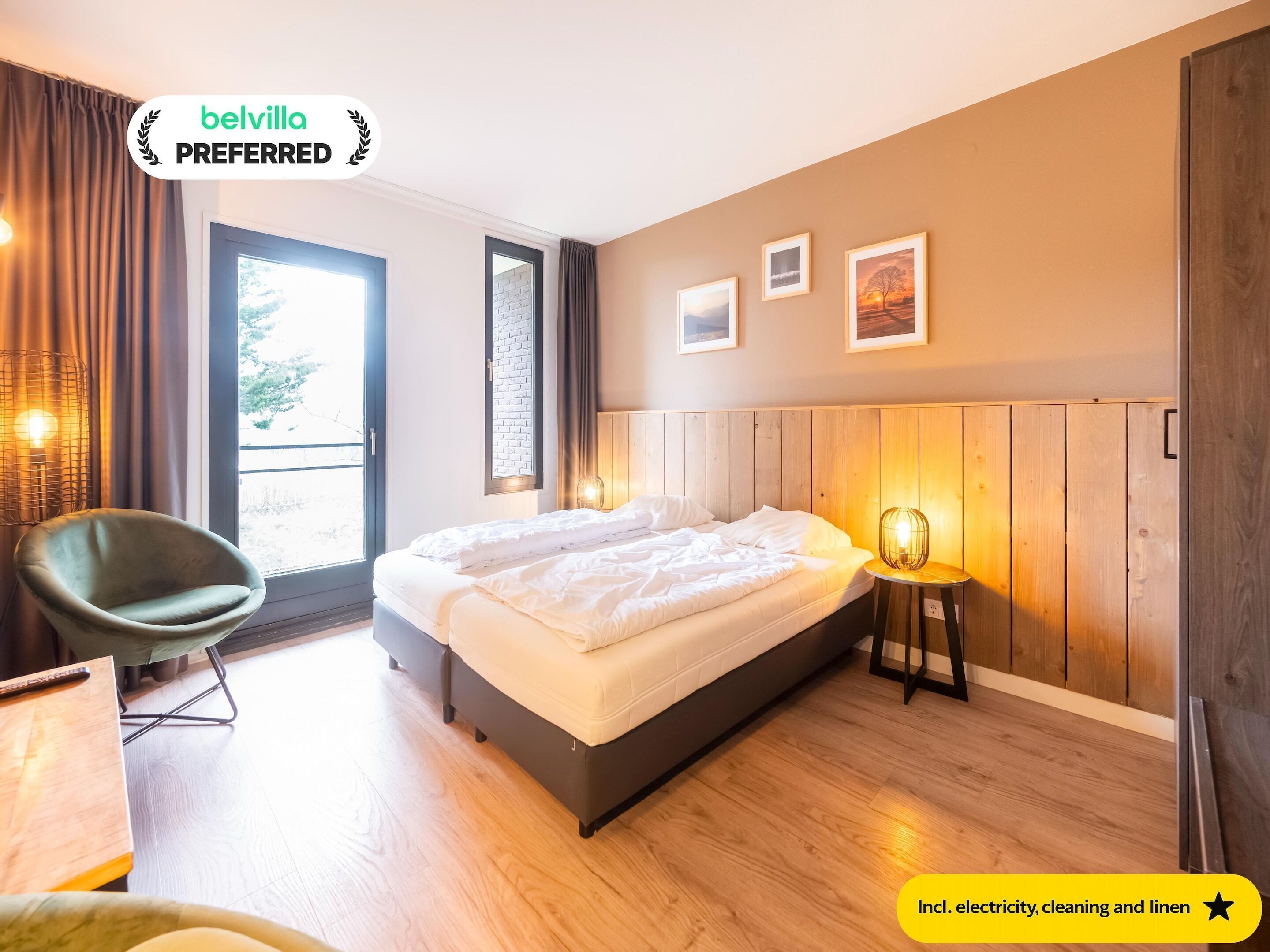 公寓 | 1 間臥室、床單