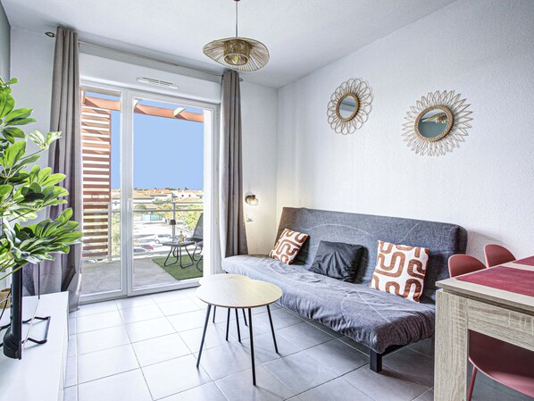 Apartment | Living area - D. la Massane A Ndeg201 - 2P4 (Argelès-sur-Mer)