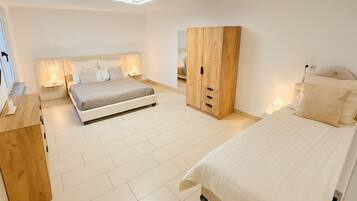 1 多间卧室、熨斗/熨衣板、免费 WiFi、床单