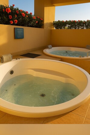 Bain à remous extérieur