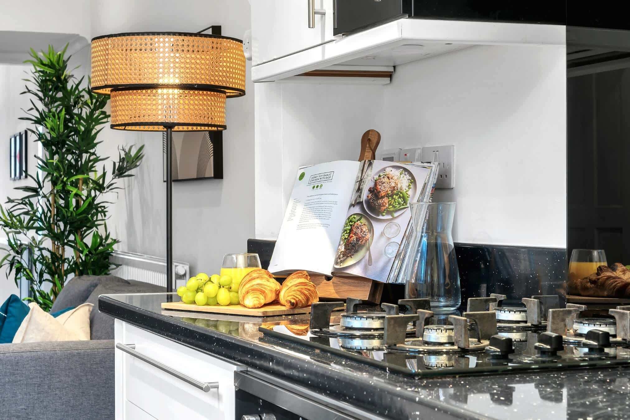 Microwave, oven, stovetop, toaster