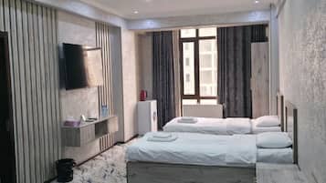 Laptop workspace, free WiFi