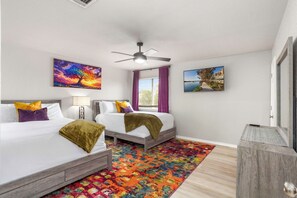 3 Schlafzimmer, Schreibtisch, Bügeleisen/Bügelbrett, kostenloses WLAN