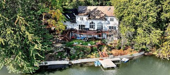 Indoor Pool, Lakefront + Hot Tub · 30+ Arcades · Sleeps 14 · Large Groups