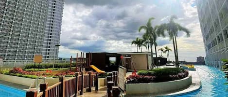 Apartment, 1 Bedroom, Accessible, City View | Pool | Outdoor pool