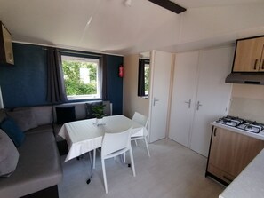 Dining - Mobil home Sea view 6 pers (Le Portel)
