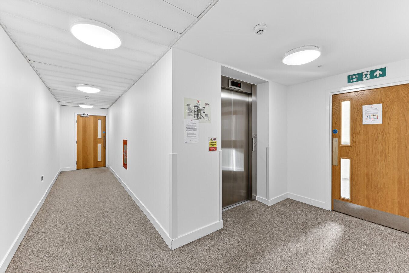 Lift access to the apartment.
